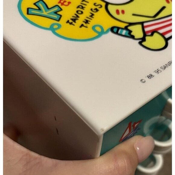 RARE Vintage 1995 Sanrio Keroppi 3 Chest Drawer, READ - Picture 16 of 16